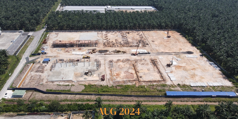 Site progress August 2024